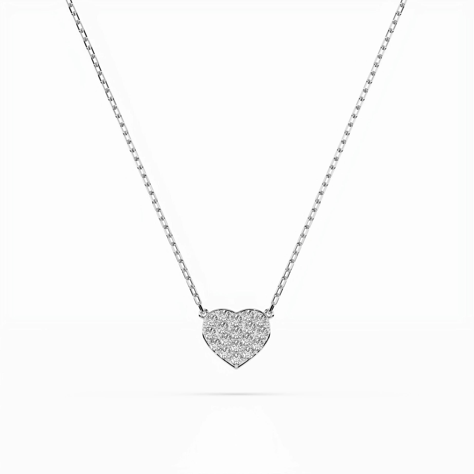 Illusion-Halskette (Rund), 0.09 ct — 104-10059