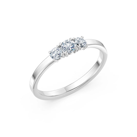 Solitär-Eternity-Ring, 0.15 ct — 101-10127