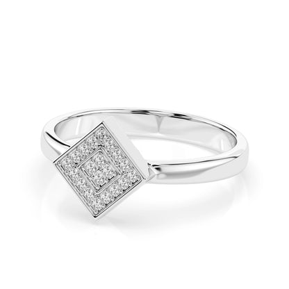 Illusion-Ring (Rund), 0.1 ct — 101-10074