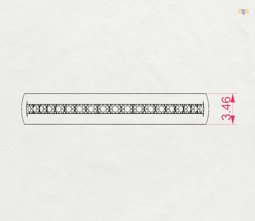 Eternity-Ring (Rund), 0.15 ct — 101-10047