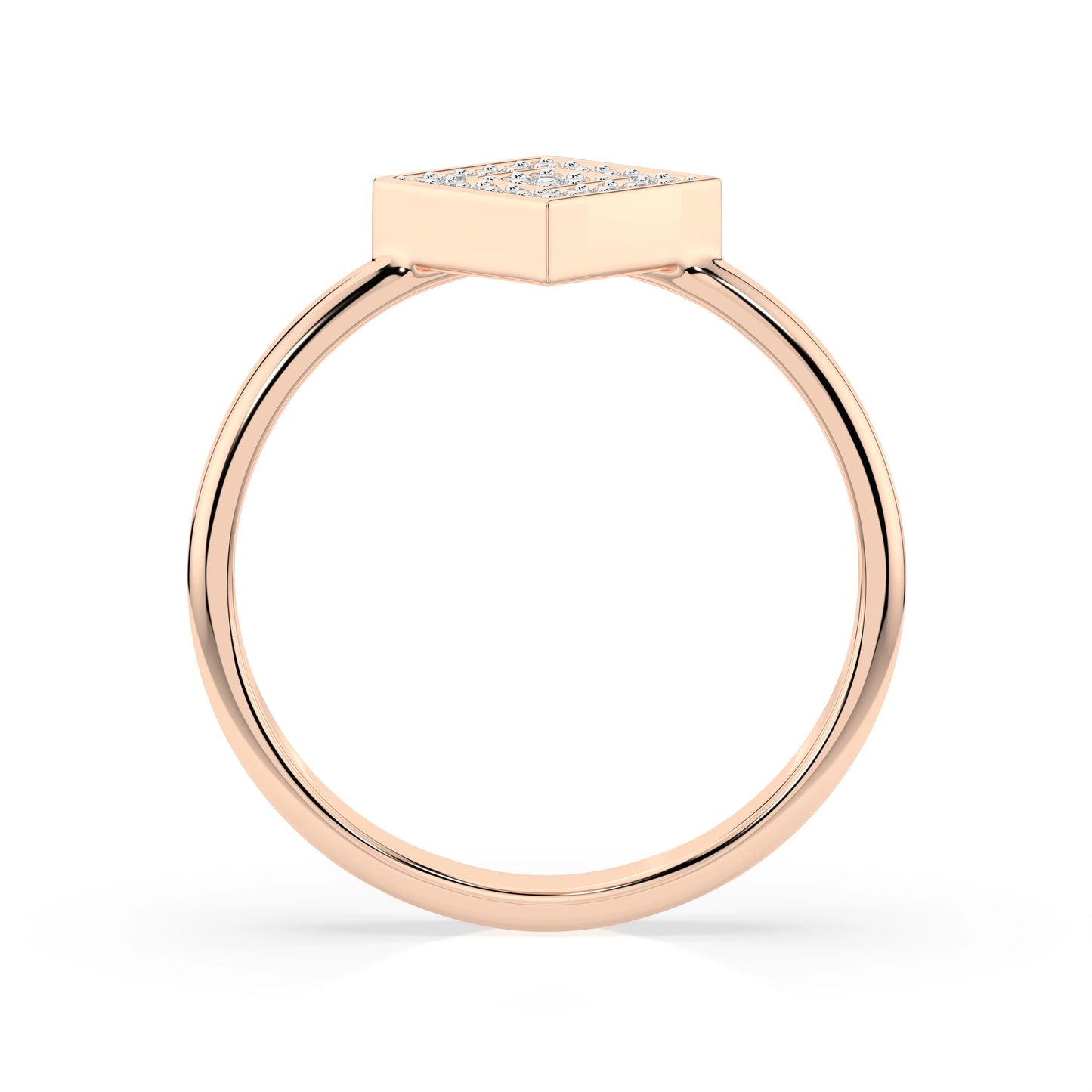 Illusion-Ring (Rund), 0.1 ct — 101-10074