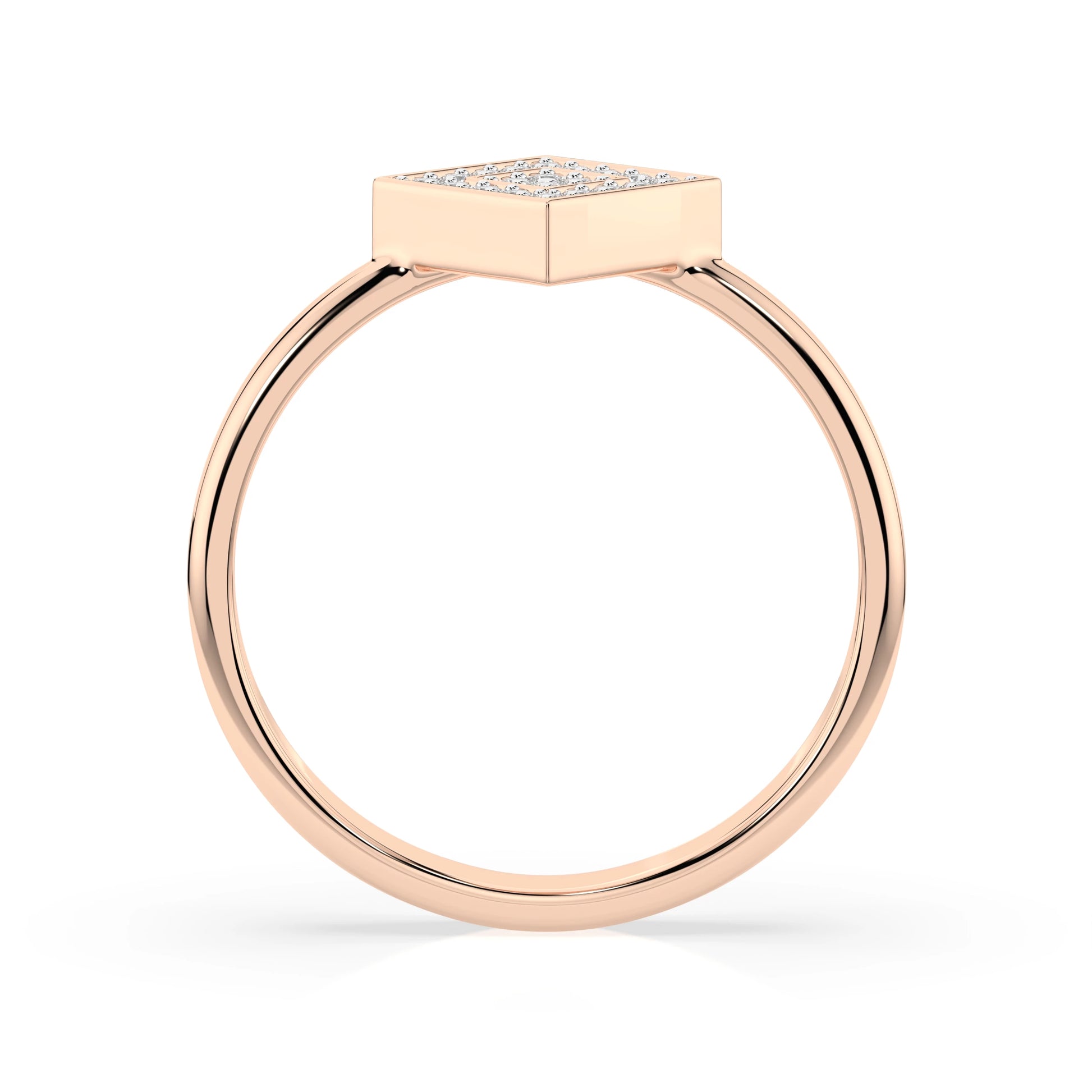 Illusion-Ring (Rund), 0.1 ct — 101-10074