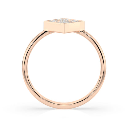 Illusion-Ring (Rund), 0.1 ct — 101-10074