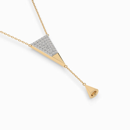 Minimalismus-Halskette (Rund), 0.22 ct — 104-10018