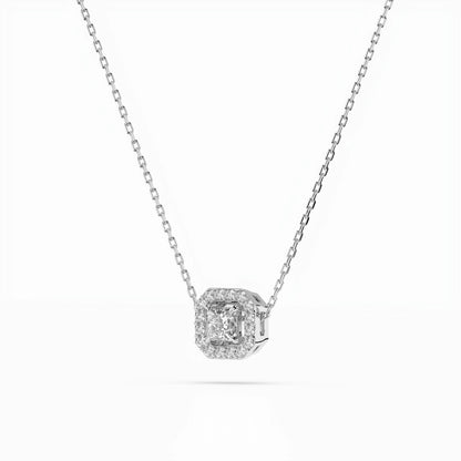 Solitär-Eternity-Halskette (Prinzess), 0.17 ct — 104-10045(3.0)PR