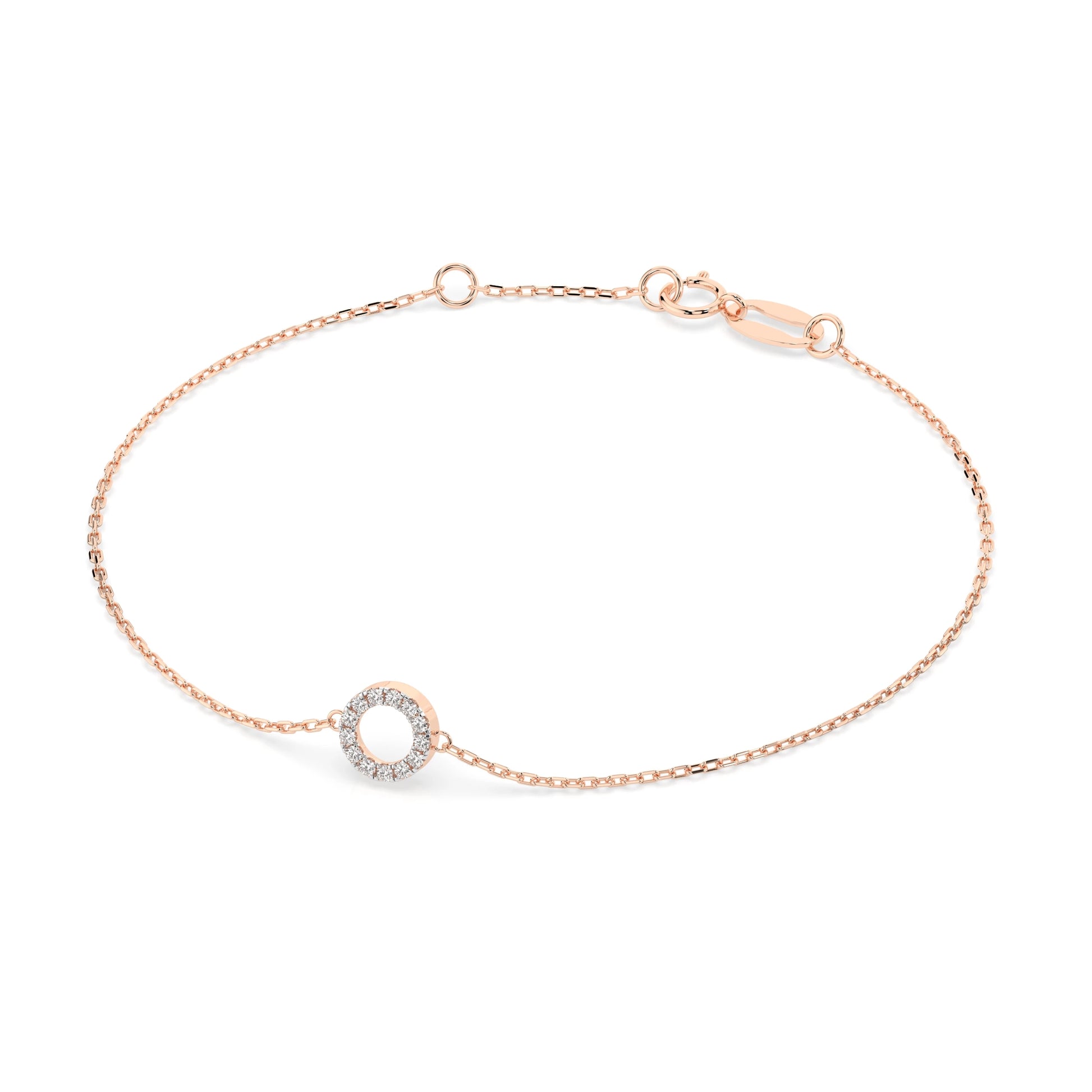Minimalismus-Armband (Rund), 0.07 ct — 105-10015