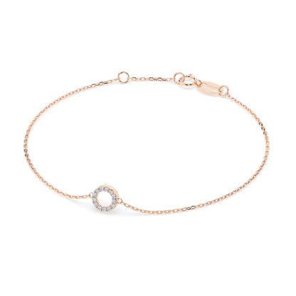 Minimalismus-Armband (Rund), 0.07 ct — 105-10015