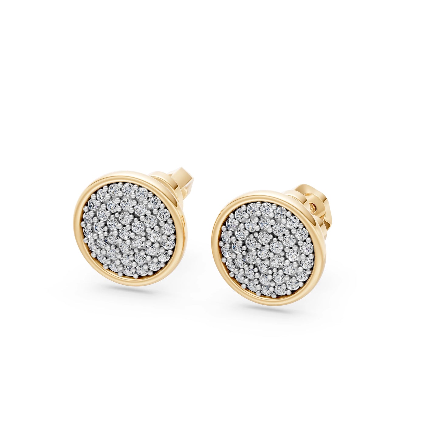 Minimalismus-Ohrringe, 0.47 ct — 102-10068/2