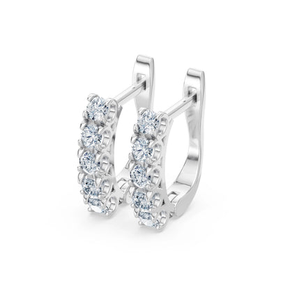 Eternity-Ohrringe, 0.6 ct — 102-10123(2.5)