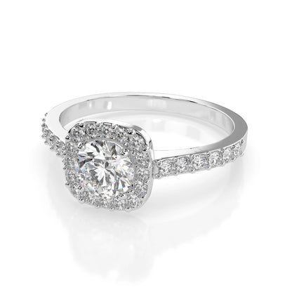 Solitär-Eternity-Ring (Rund), 0.3 ct — 101-10152(4.2)