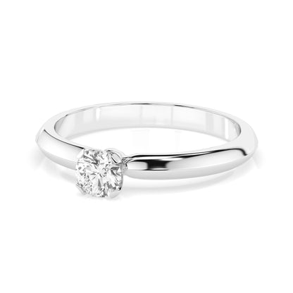 Solitär-Ring (Rund), 0.3 ct — 101-10089(4.2)