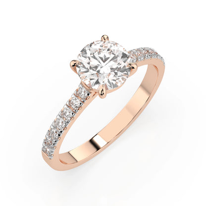 Solitär-Eternity-Ring (Rund), 0.7 ct — 101-10094(5.7)