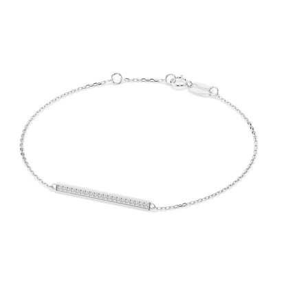 Minimalismus-Armband (Rund), 0.1 ct — 105-10017