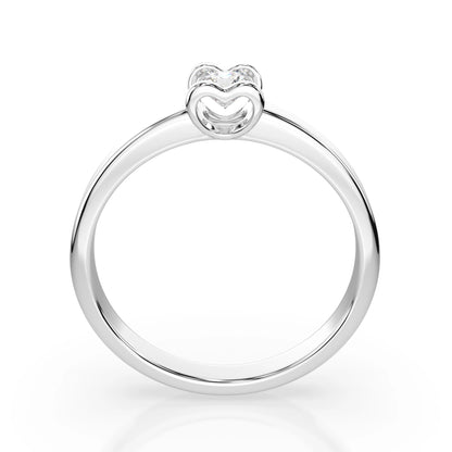Solitär-Ring (Rund), 0.15 ct — 101-10013(3.4)