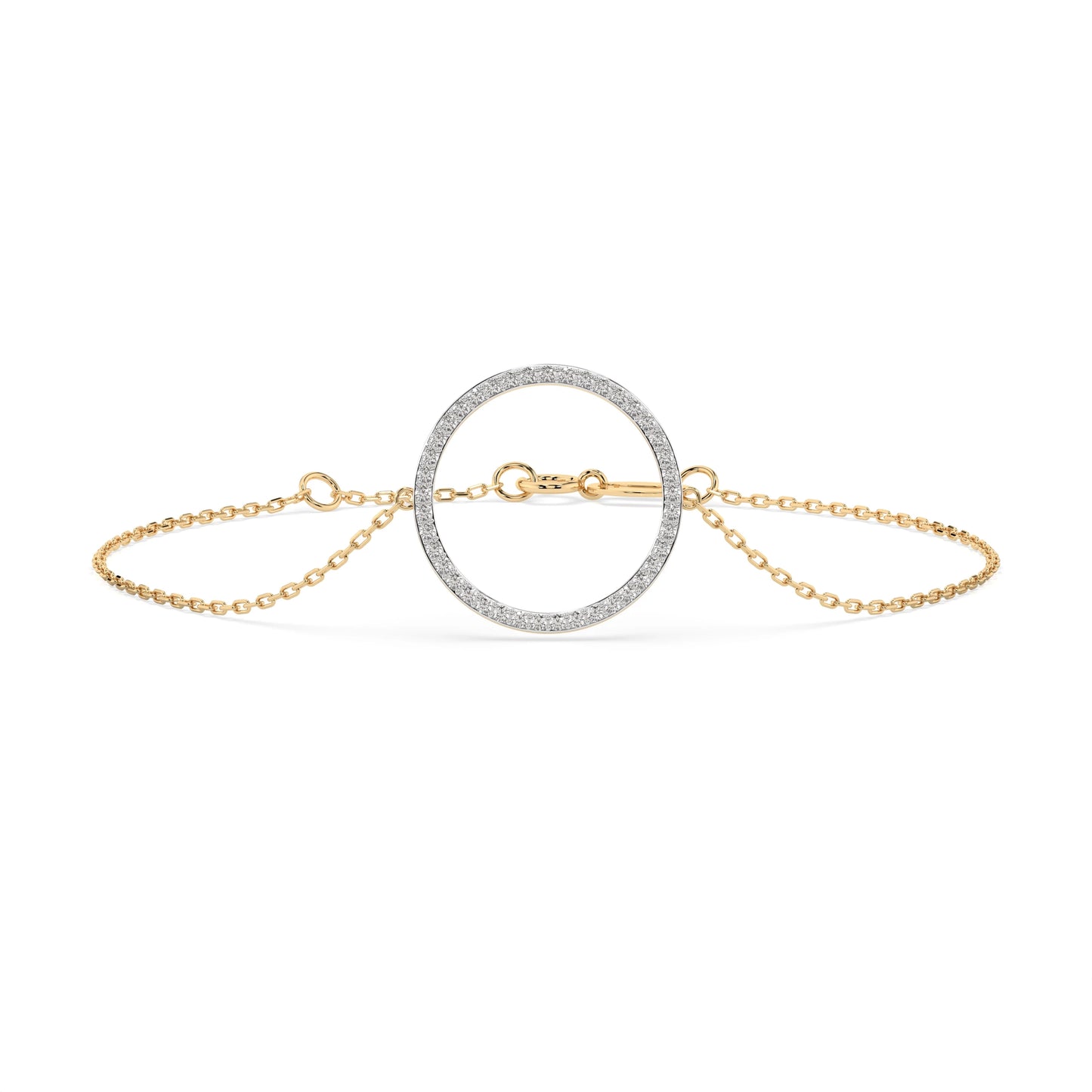 Minimalismus-Armband (Rund), 0.21 ct — 105-10007