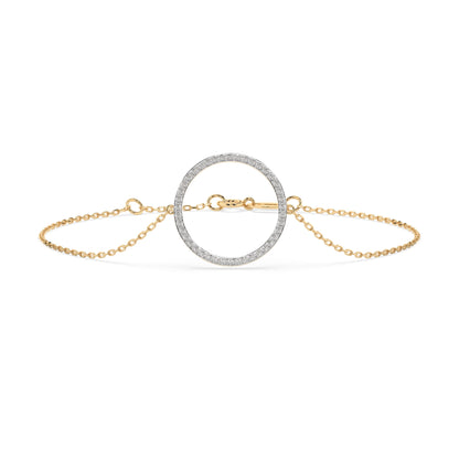 Minimalismus-Armband (Rund), 0.21 ct — 105-10007