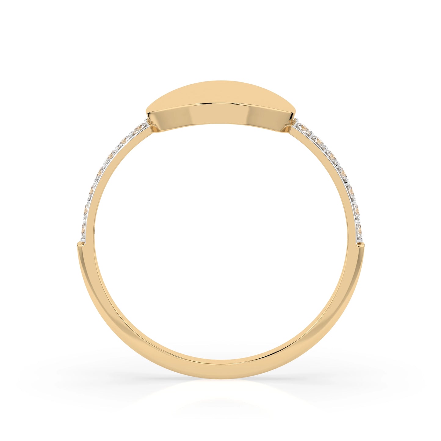 Minimalismus-Ring (Rund), 0.14 ct — 101-10067