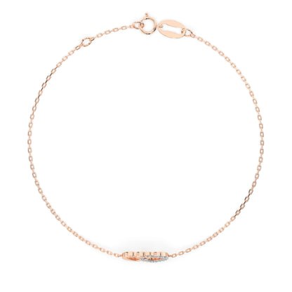 Minimalismus-Armband (Rund), 0.08 ct — 105-10010