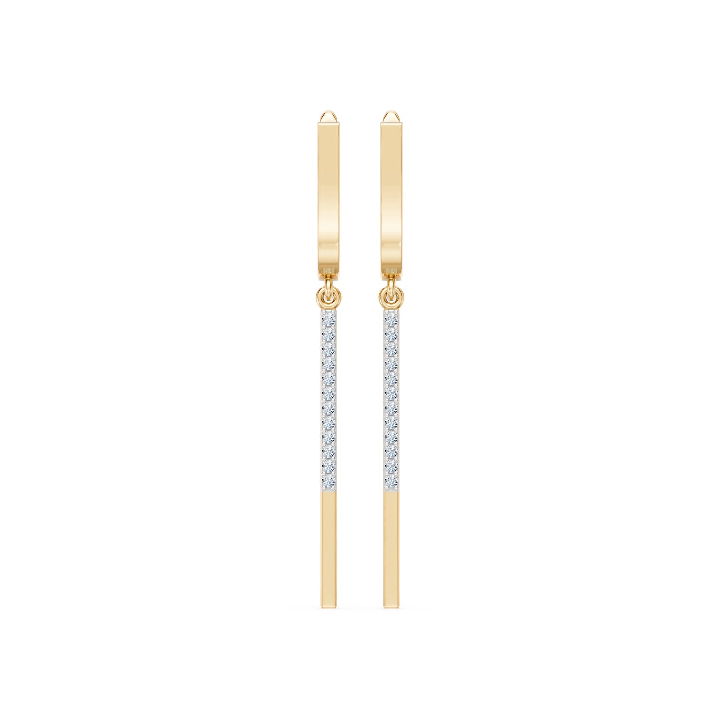 Minimalismus-Ohrringe, 0.14 ct — 102-10129/6