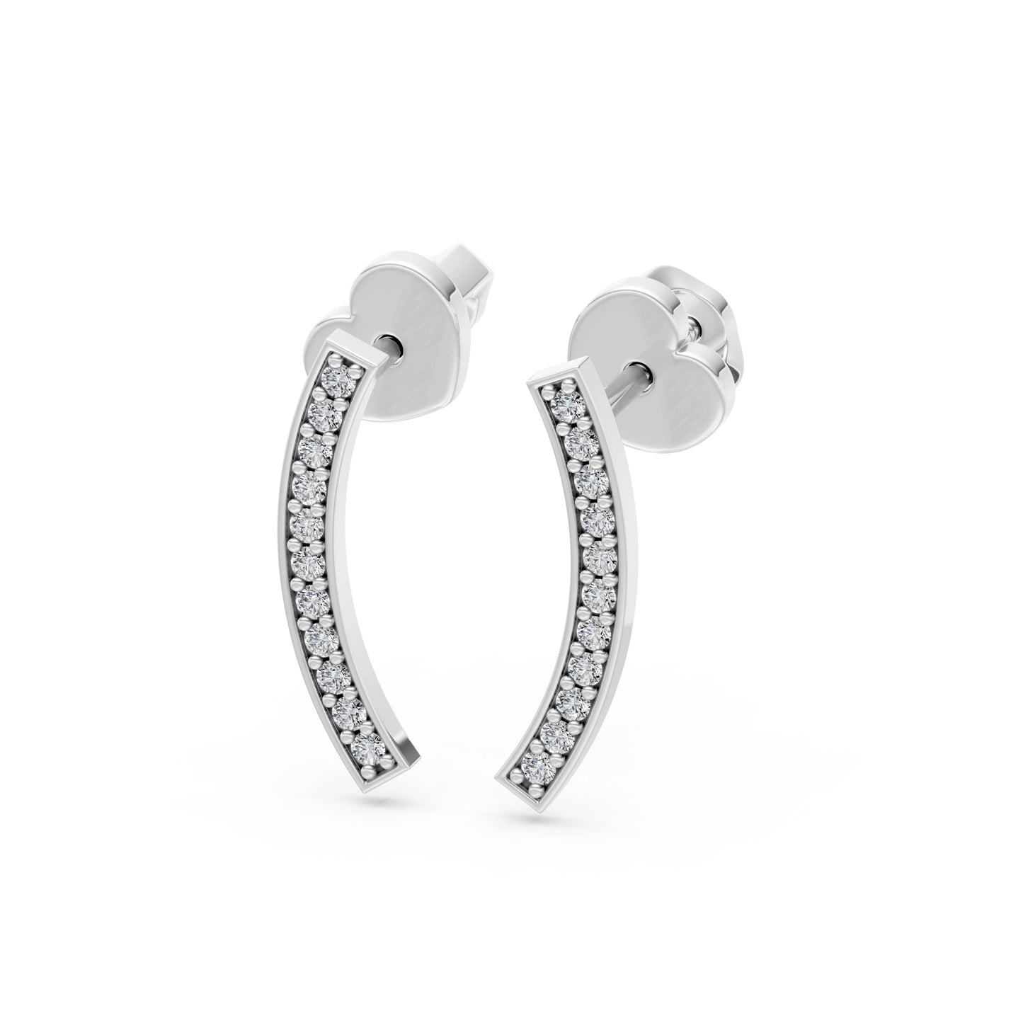 Minimalismus-Ohrringe, 0.13 ct — 102-10065