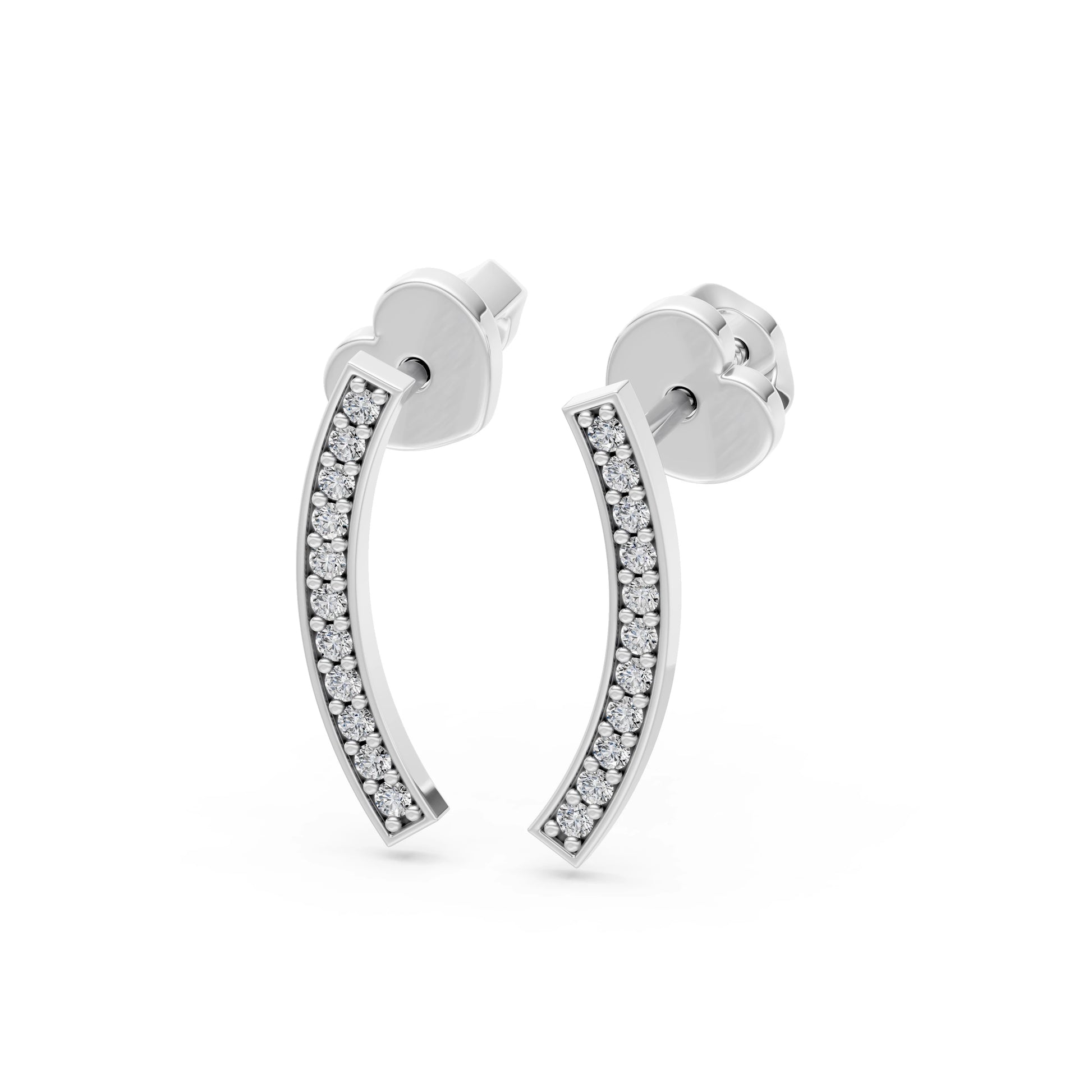Minimalismus-Ohrringe, 0.13 ct — 102-10065