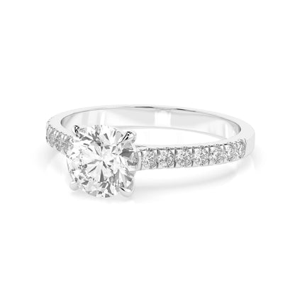 Solitär-Eternity-Ring (Rund), 0.7 ct — 101-10094(5.7)
