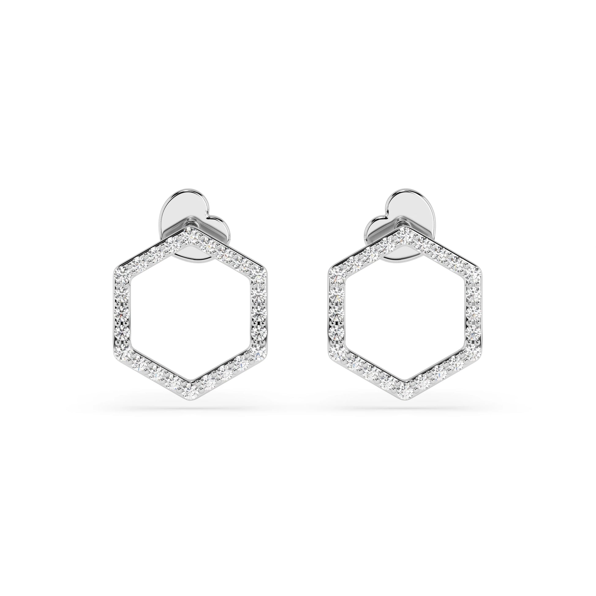 Minimalismus-Ohrringe (Rund), 0.29 ct — 102-10167