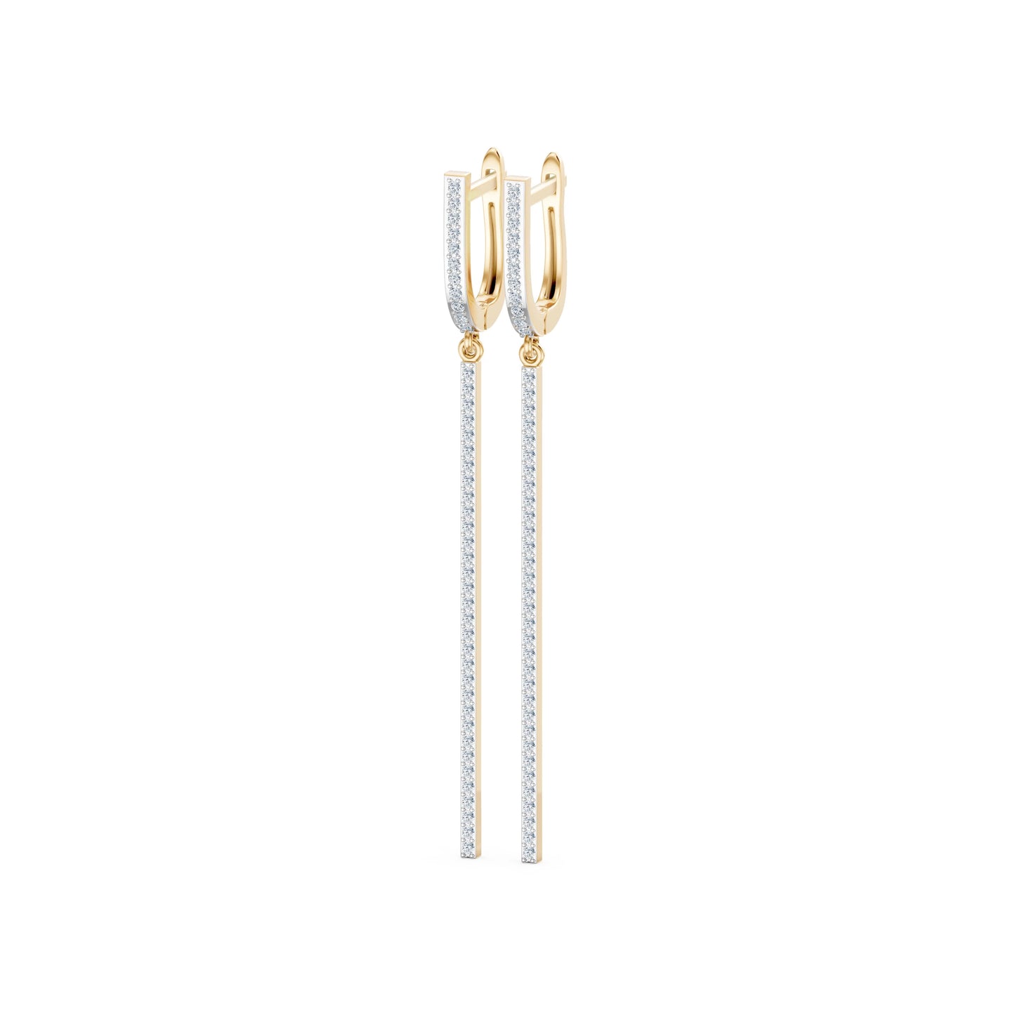 Minimalismus-Ohrringe, 0.37 ct — 102-10129/4
