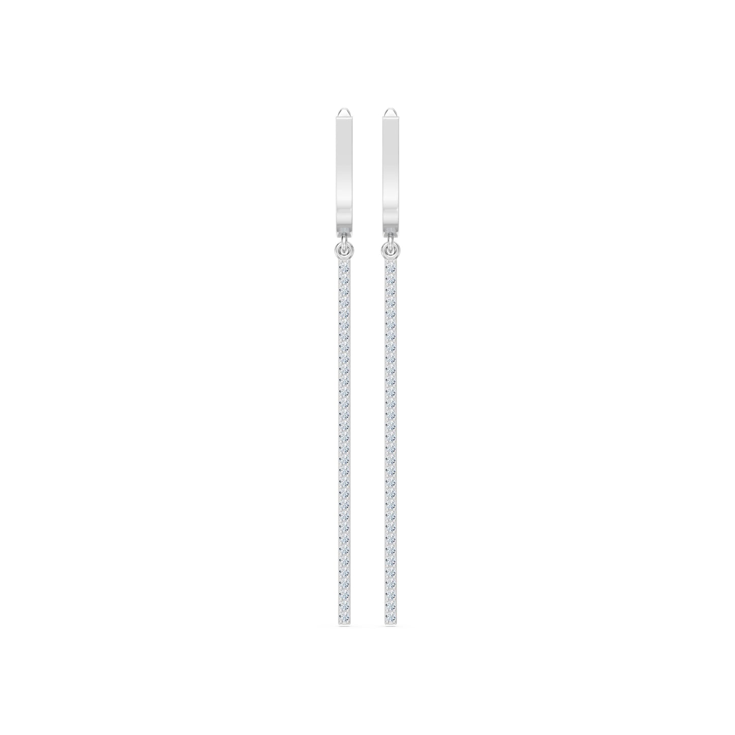 Minimalismus-Ohrringe, 0.38 ct — 102-10129/2