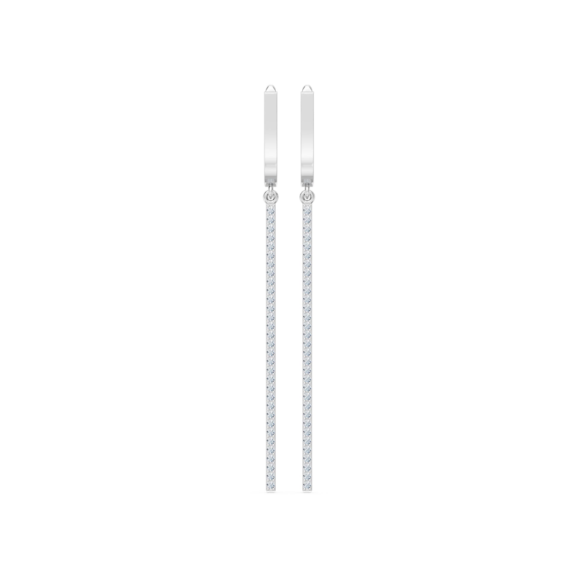 Minimalismus-Ohrringe, 0.38 ct — 102-10129/2