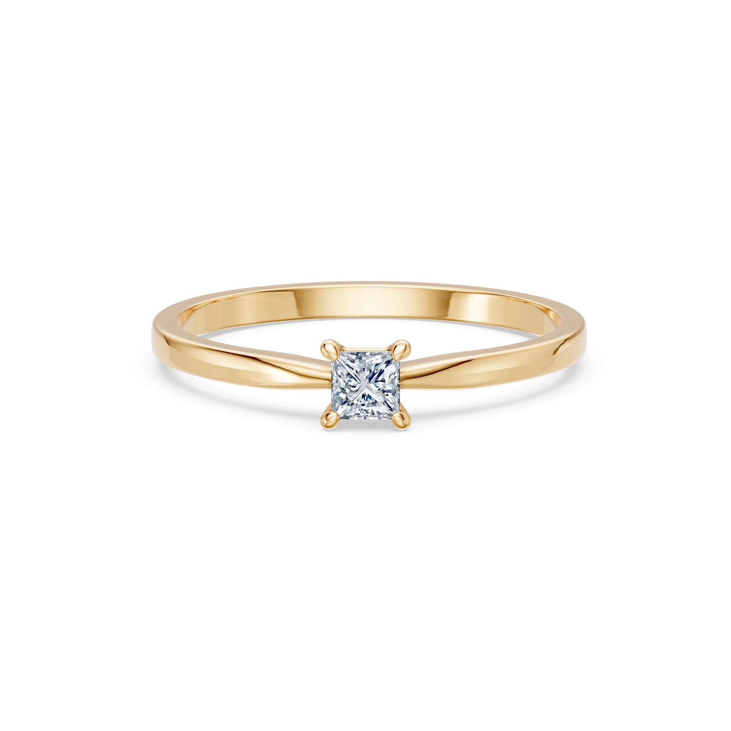 Solitär-Ring, 0.17 ct — 101-10116(3.0)PR