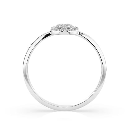 Illusion-Ring (Rund), 0.08 ct — 101-10072