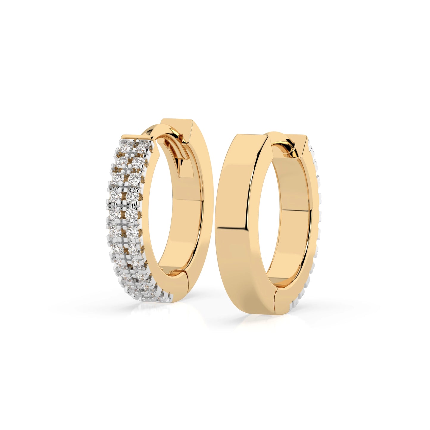 Eternity-Ohrringe (Rund), 0.19 ct — 102-10301