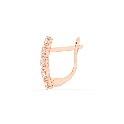 Eternity-Ohrringe (Rund), 0.3 ct — 102-10128