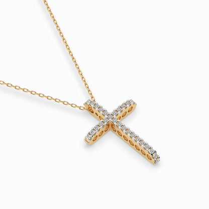 Minimalismus-Halskette (Rund), 0.14 ct — 104-10026