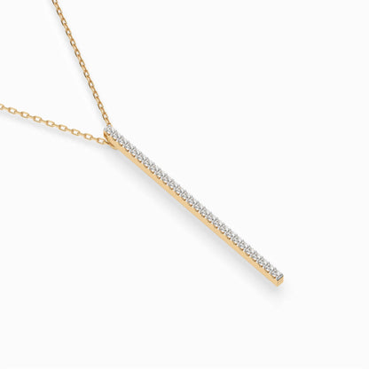 Minimalismus-Halskette (Rund), 0.14 ct — 104-10050